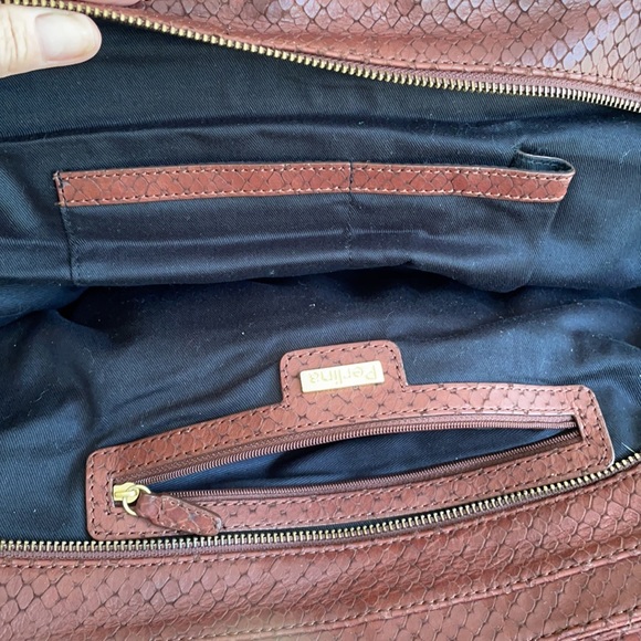 Perkins hobo tote leather snake skin texture - Picture 7 of 8